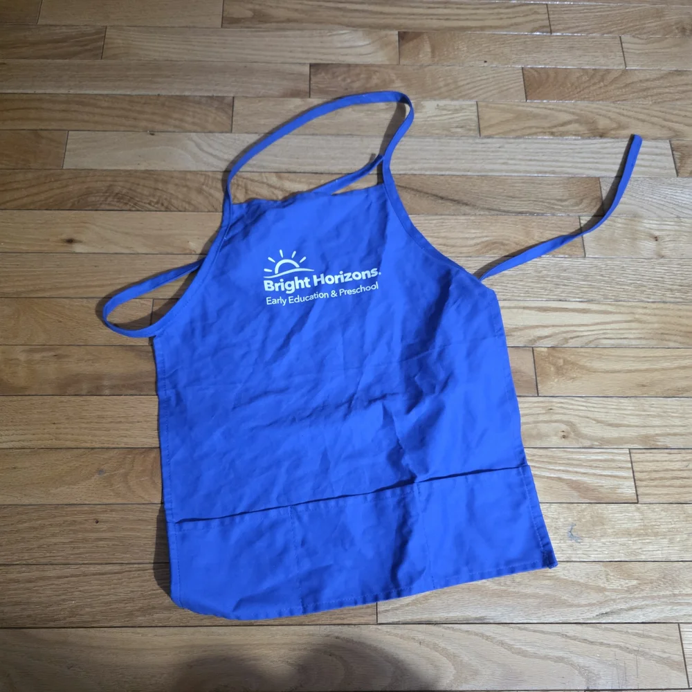 Bright Horizons Blue Logo Apron